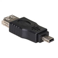 Adapter AK-AD-07 USB-AF / miniUSB-B (5-pinski)