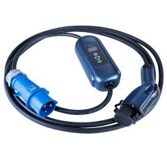 Kabel za električne automobile AK-EC-15 CEE 3-pin / Type1 LCD 32A 5m