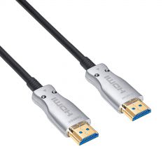 Kabel HDMI ver. 2.1 optički AOC 10m AK-HD-100L