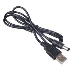 USB - DC 5.5 x 2.5 mm kabel AK-DC-04