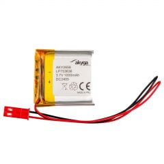 Li-Po baterija LP753636 Akyga AKY0658 3,7 V / 1000 mAh PCM JST 2-pinski konektor 150 mm