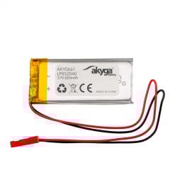 Li-Po baterija LP852040 Akyga AKY0661 3.7V / 620mAh PCM JST 2-pinski konektor 150 mm