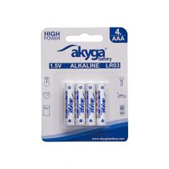 Alkalna baterija AAA LR03 Akyga AKY1971 1.5V / 1300mAh 4kom