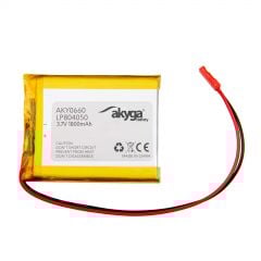 Li-Po baterija LP804050 Akyga AKY0660 3.7V / 1800mAh PCM JST 2-pinski konektor 150 mm