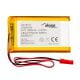 Glavna slika Li-Po baterija LP503759 Akyga AKY0107 3,7 V / 1350 mAh PCM JST 2-pinski konektor 150 mm