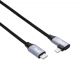 Dodatna slika Kut Kabel USB type C / Ligtning 30cm AK-USB-55 30W Mesh