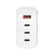 Dodatna slika Punjač AK-CH-24 USB-A + 3x USB-C PD 5-28V / max. 5A 140W Quick Charge 3.0 GaN