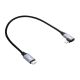 Glavna slika Kut Kabel USB type C / Ligtning 30cm AK-USB-55 30W Mesh