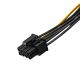 Dodatna slika Adapter PCI Express 6-pin M/ 6+2-pin F AK-CA-07