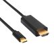 Glavna slika Kabel USB type C / HDMI AK-AV-18 1.8m